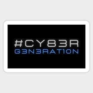 Cyber Generation Sticker